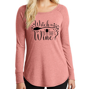 "Witch Way To The Wine?" Tee