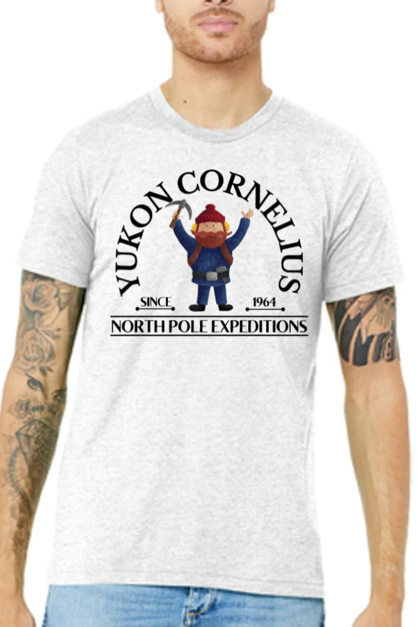 Yukon Cornelius North Pole Expeditions t-shirt