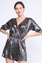 Load image into Gallery viewer, Showstopper Sequin Romper

