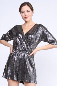 Showstopper Sequin Romper