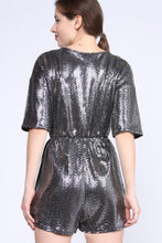 Load image into Gallery viewer, Showstopper Sequin Romper
