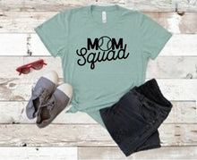Load image into Gallery viewer, Baseball &quot;Mom Squad&quot; Tee
