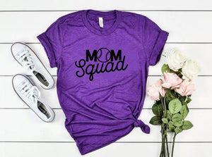 Baseball "Mom Squad" Tee