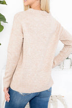 Load image into Gallery viewer, Oatmeal Cable Sweater
