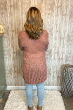 Load image into Gallery viewer, Mauve Sweater Weather Cardigan
