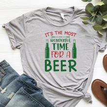 Load image into Gallery viewer, &quot;It&#39;s the most wonderful time for a beer&quot; T-Shirt
