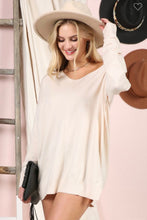 Load image into Gallery viewer, V-Neck Oversized Sweater
