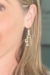 Golden Vino Earrings